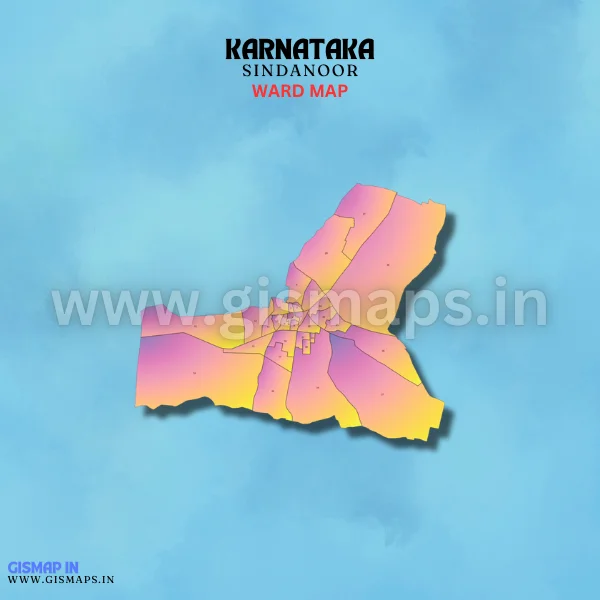 Sindanoor Ward Map (Karnataka)